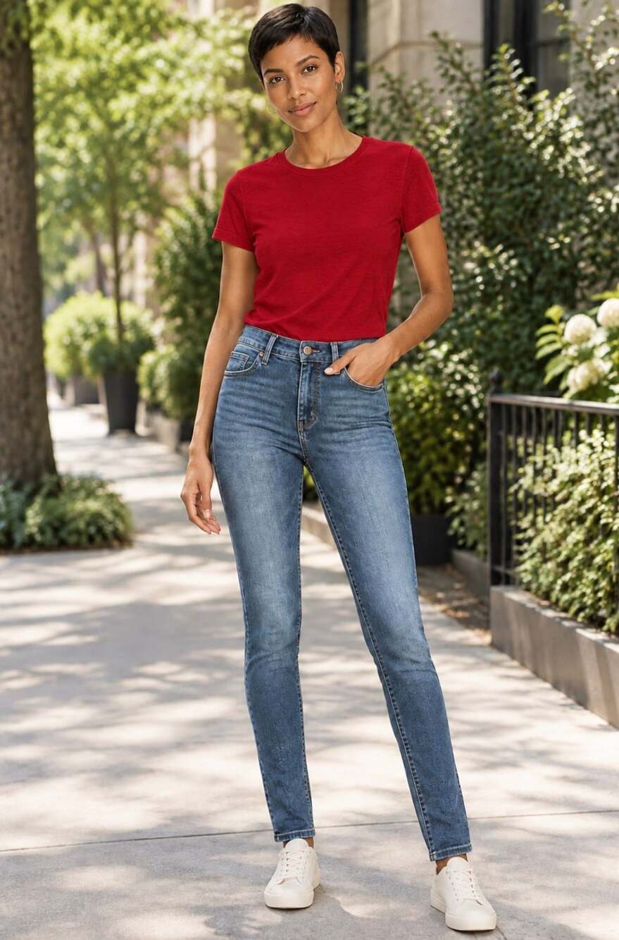 Lucky Brand Ava Skinny Jeans | Medium Wash | Size 2 / 26R